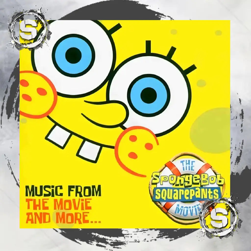 SOUNDTRACK / THE SPONGEBOB SQUAREPANTS MOVIE (20TH ANNIVERSARY)(CLEAR WITH YELLOW AND PINK SPLATTER VINYL)