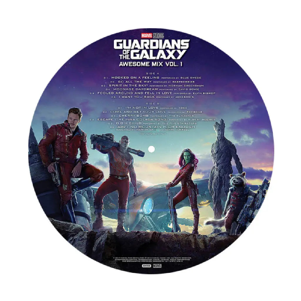 SOUNDTRACK / MARVEL GUARDIANS OF THE GALAXY: AWESOME MIX 1 (PICTURE DISC)