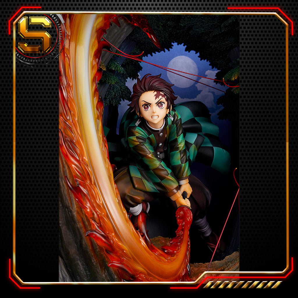 GOOD SMILE DEMON SLAYER TANJIRO KAMADO HINOKAMI KAGURA DIORAMA