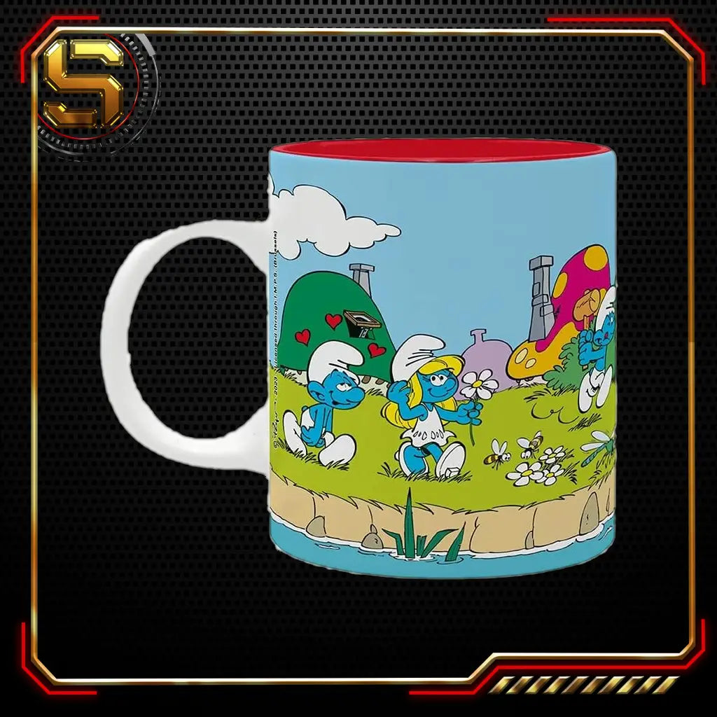 ABYSSE MUG ANIMATION THE SMURFS GROUP 320 ML MUG