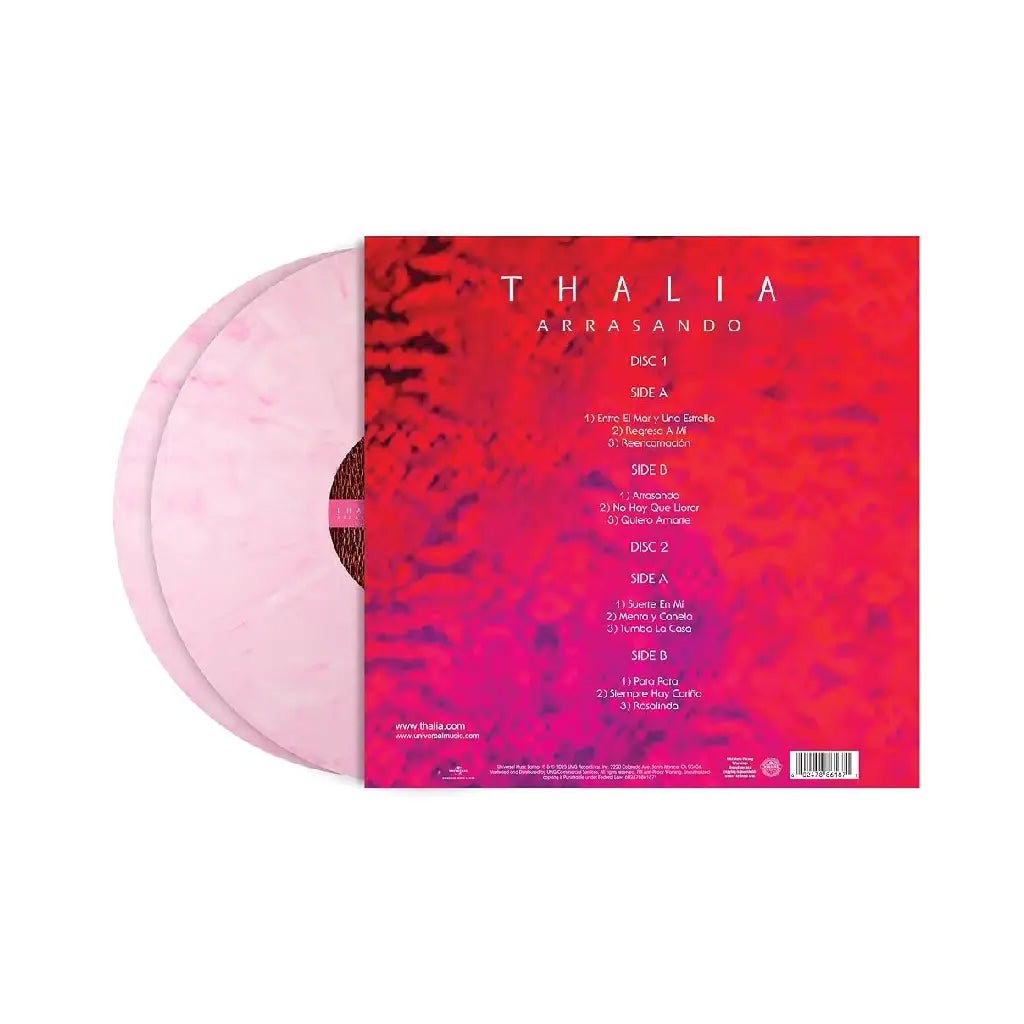THALIA / ARRASANDO (25TH ANNIVERSARY)(PINK MARBLE VINYL)