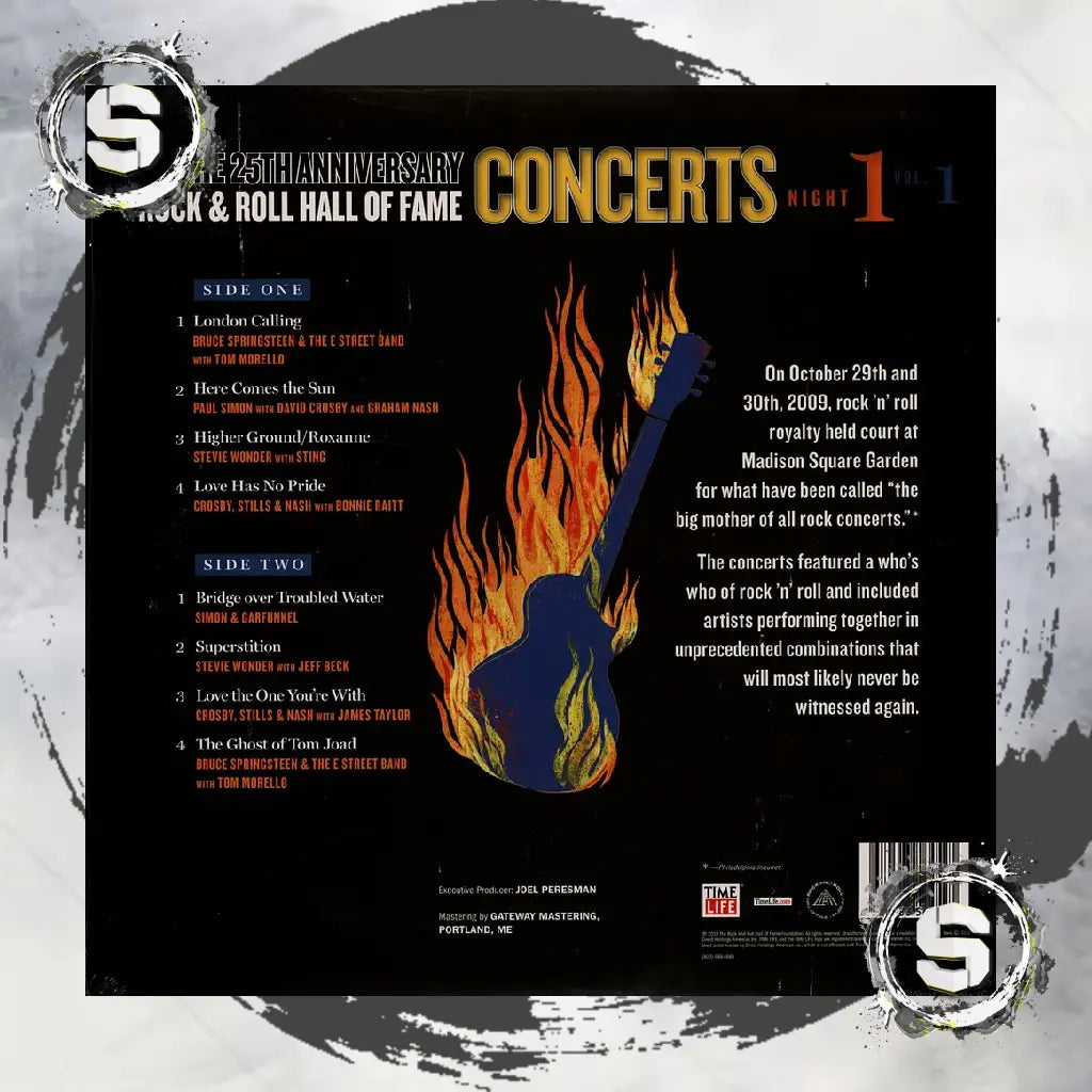 VARIOS / ROCK AND ROLL HALL OF FAME: 25TH ANNIVERSARY NIGHT 1