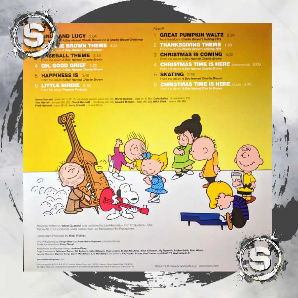 VINCE GUARALDI / PEANUTS GREATEST HITS (PICTURE DISC)