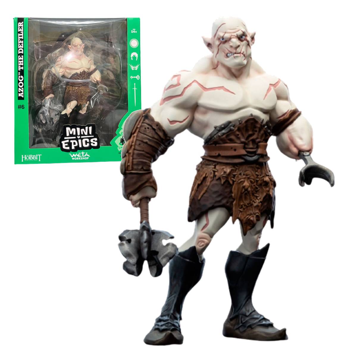 WETA MINI EPIC THE HOBBIT AZOG THE DEFILER