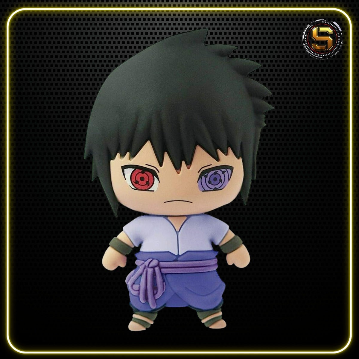 MONOGRAM IMÁN 3D ANIME NARUTO SHIPPUDEN SASUKE UCHIHA