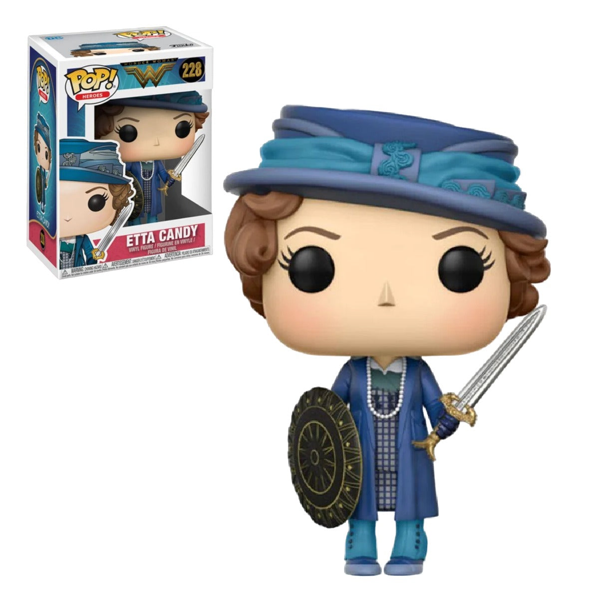 FUNKO POP HEROES DC WONDER WOMAN ETTA CANDY 228