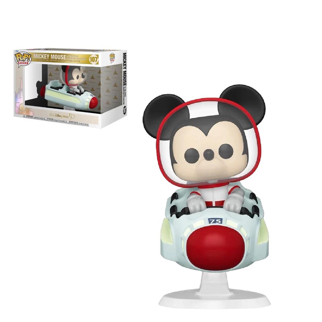 FUNKO POP RIDES WALT DISNEY WORLD 50 MICKEY MOUSE AT THE SPACE MOUNTAIN ATTRACTION 107