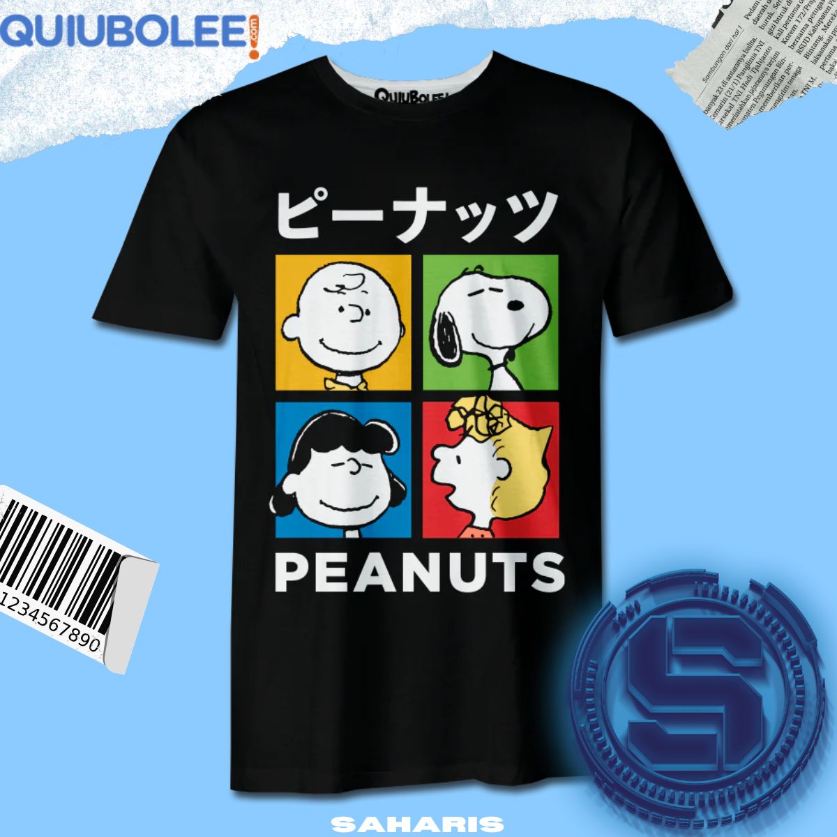 QUIUBOLEE PLAYERA PEANUTS ART POP