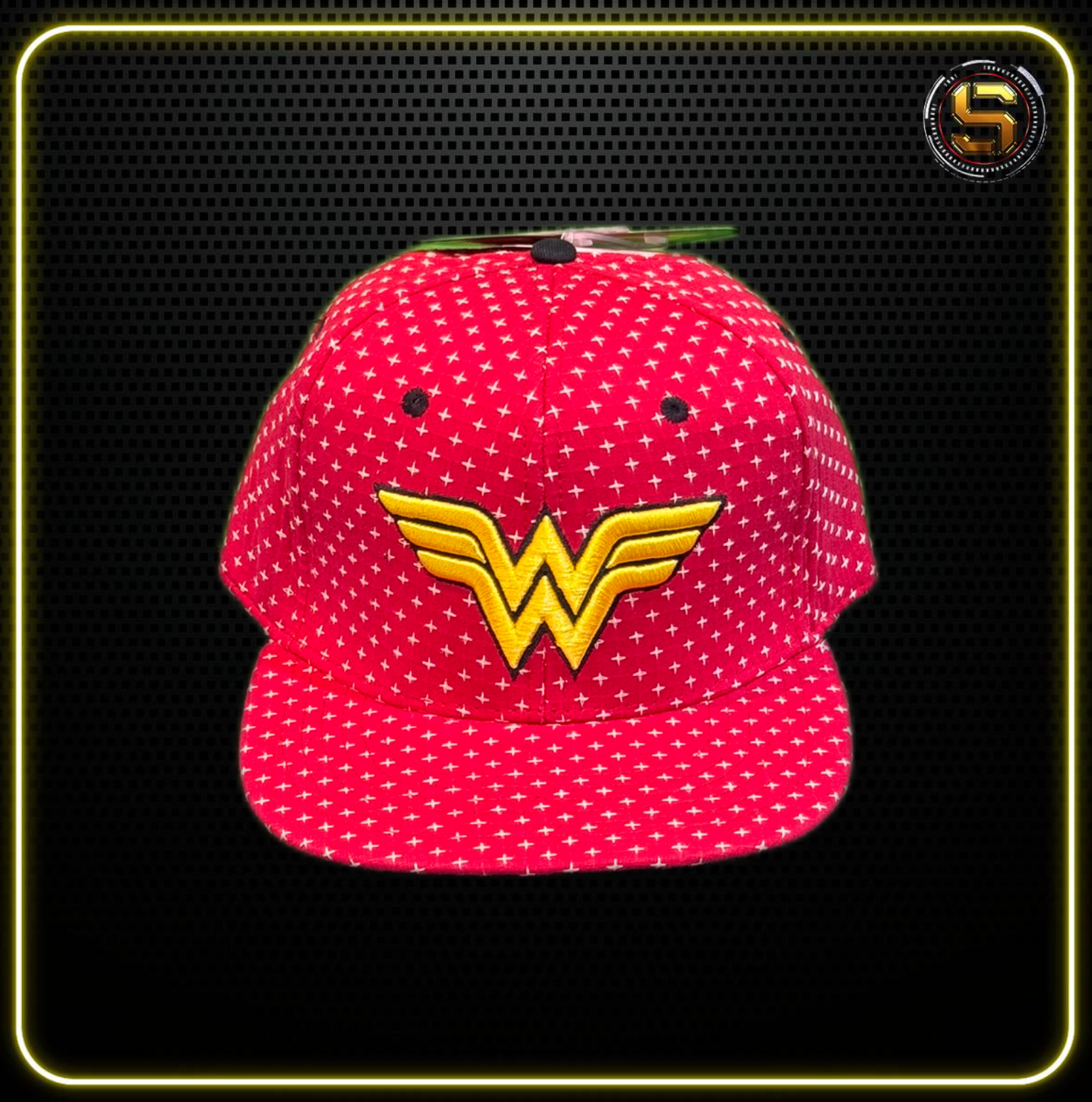 CONE GORRA DC WONDER WOMAN WOVEN PIN-DOT ADJ