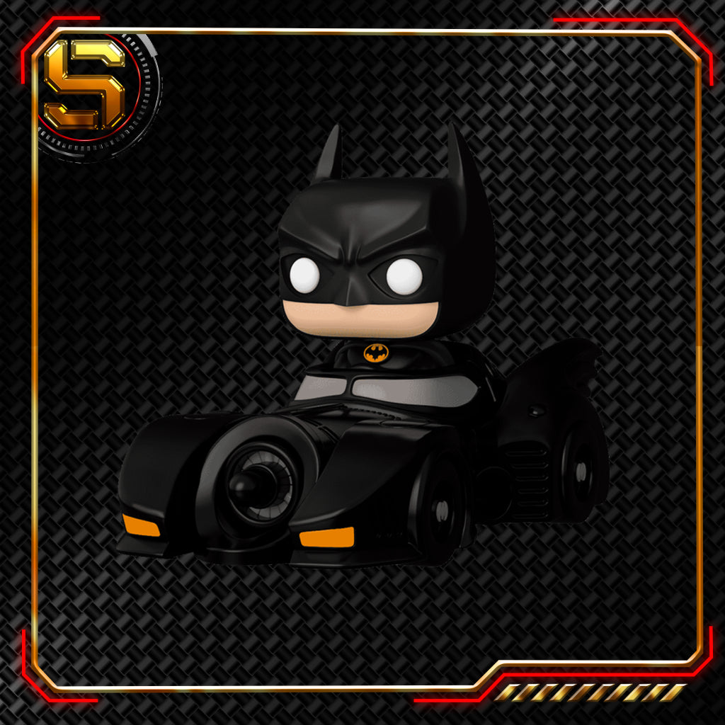 FUNKO POP RIDES DELUXE DC MOVIES BATMAN 85TH BATMAN W/BATMOBILE 522