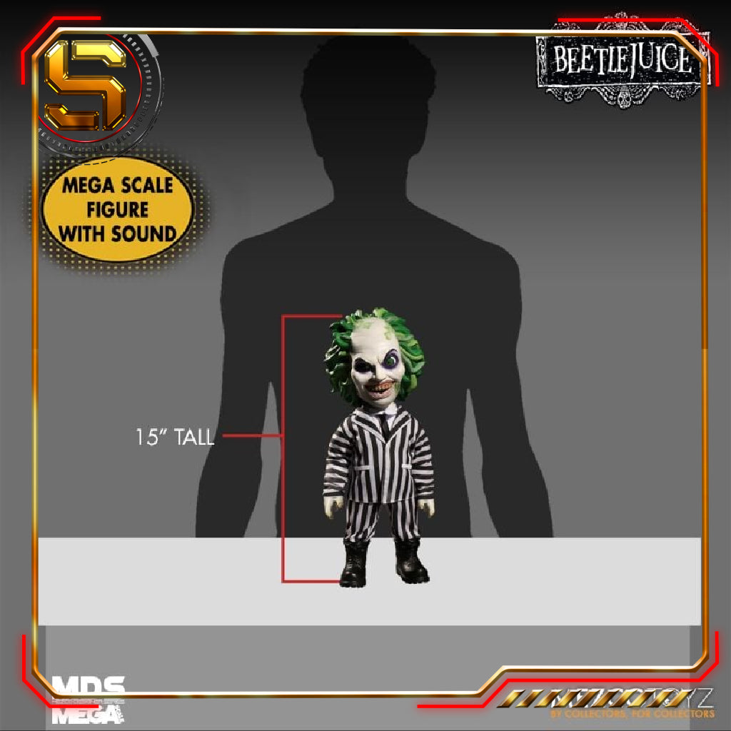 MEZCO MDS MEGA SCALE MOVIES BEETLEJUICE