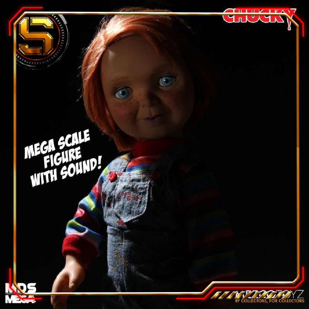MEZCO MDS MEGA SCALE MOVIES CHILDS PLAY TALKING GOOD GUYS CHUCKY