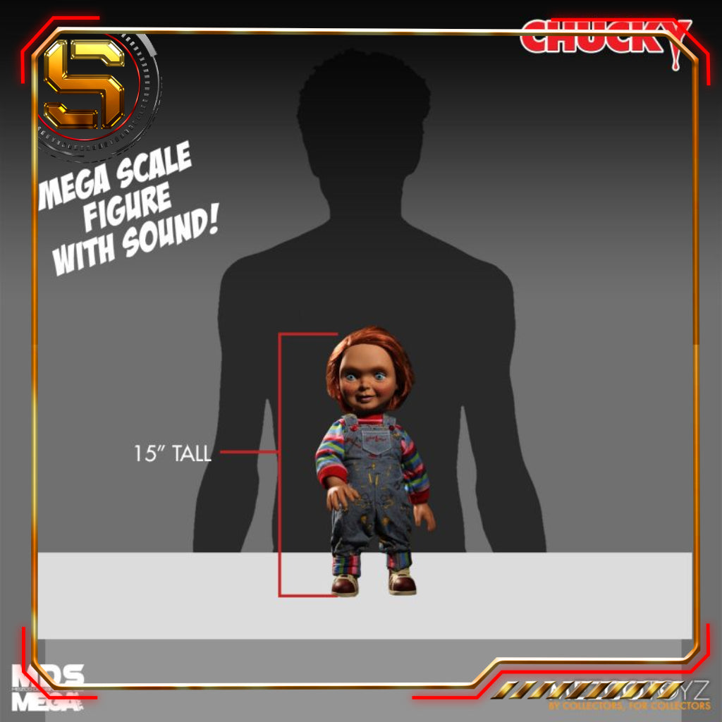 MEZCO MDS MEGA SCALE MOVIES CHILDS PLAY TALKING GOOD GUYS CHUCKY