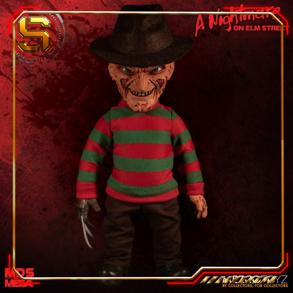 MEZCO MDS MEGA SCALE MOVIES NIGHTMARE ON ELM STREET TALKING FREDDY KRUEGER