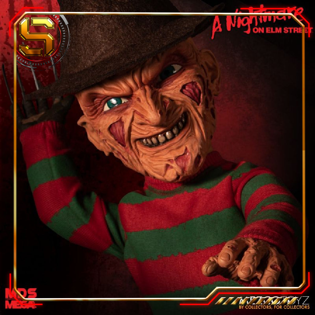 MEZCO MDS MEGA SCALE MOVIES NIGHTMARE ON ELM STREET TALKING FREDDY KRUEGER