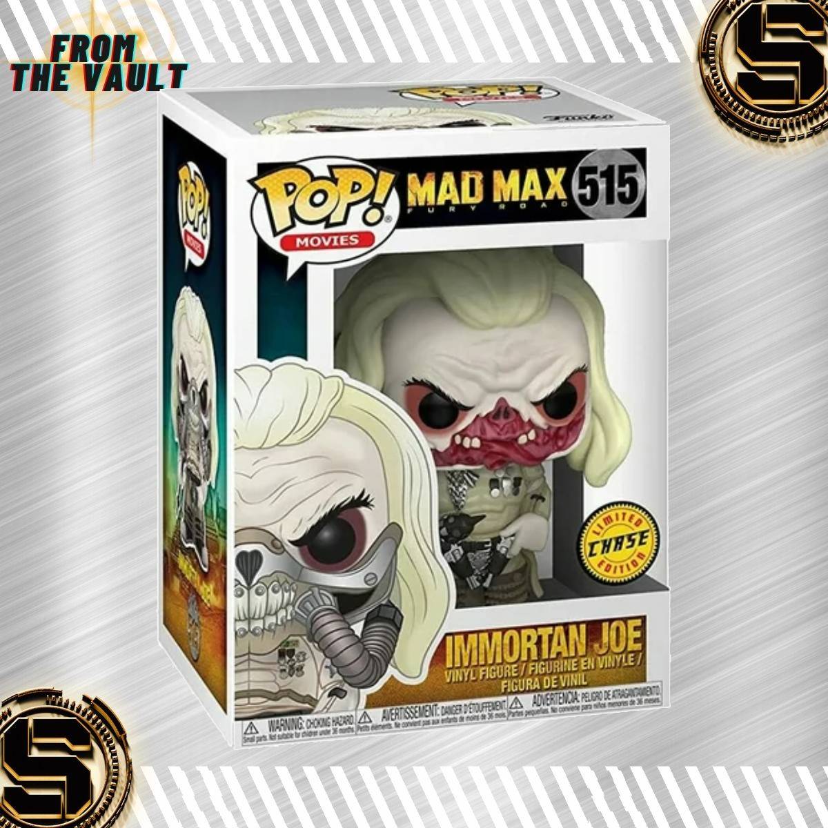 FUNKO POP MOVIES MAD MAX FURY ROAD IMMORTAN JOE 515 CHASE