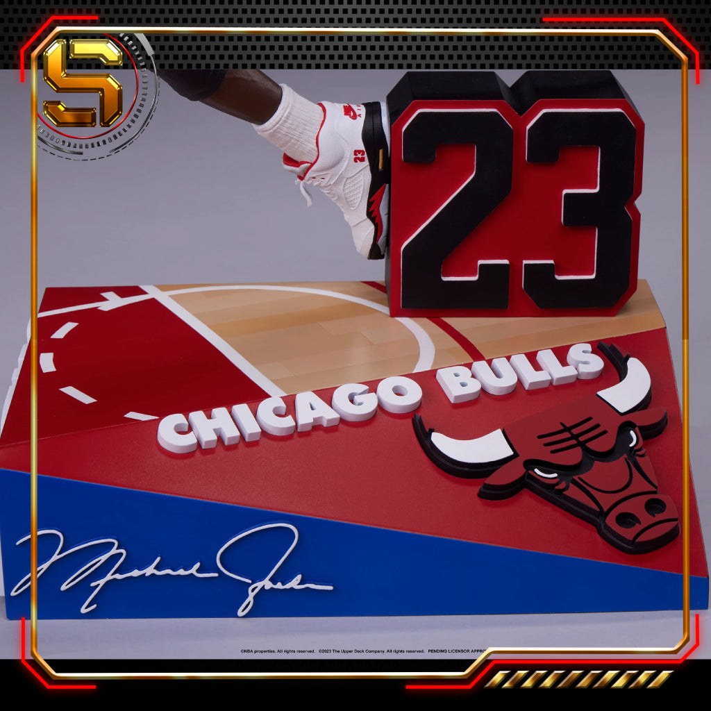 PCS NBA BULLS MICHAEL JORDAN 1/4 SCALE STATUE