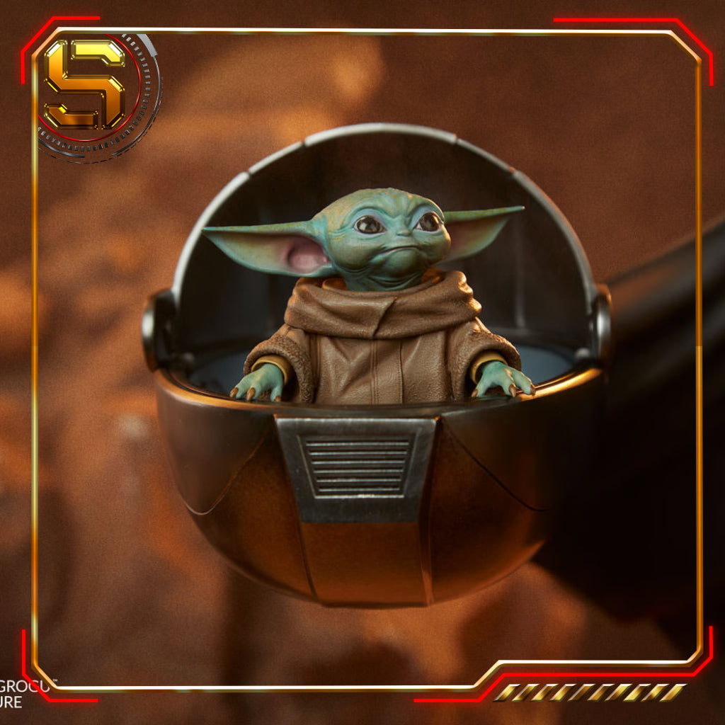 SIDESHOW STAR WARS: THE MANDALORIAN THE MANDALORIAN AND GROGU PREMIUM FORMAT FIGURE