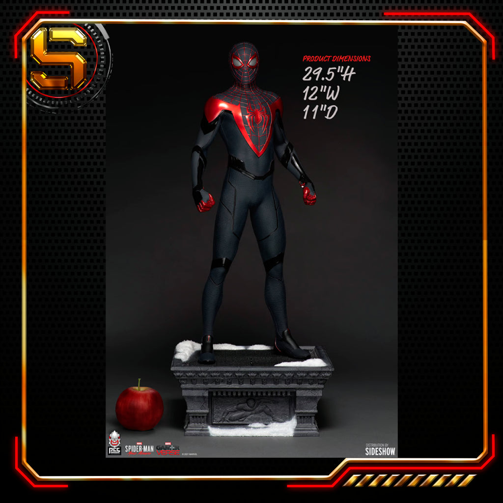 PCS MARVEL SPIDER-MAN MILES MORALES 1:3 SCALE STATUE EXCLUSIVE