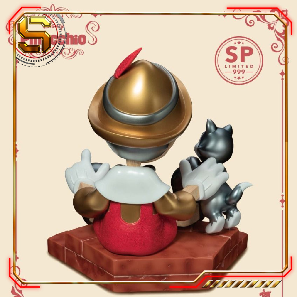 BEAST KINGDOM STATUE PINOCCHIO MC-025SP WOODEN VER MASTER CRAFT
