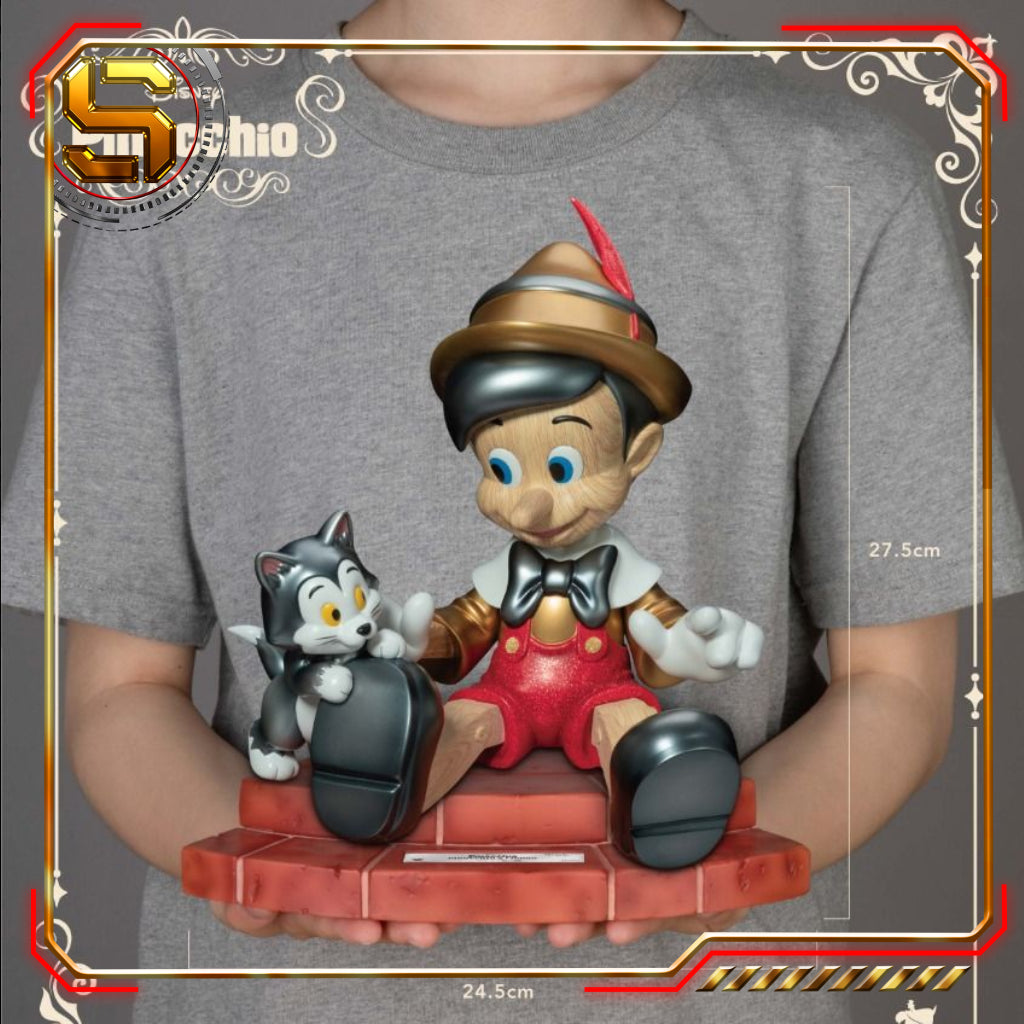BEAST KINGDOM STATUE PINOCCHIO MC-025SP WOODEN VER MASTER CRAFT