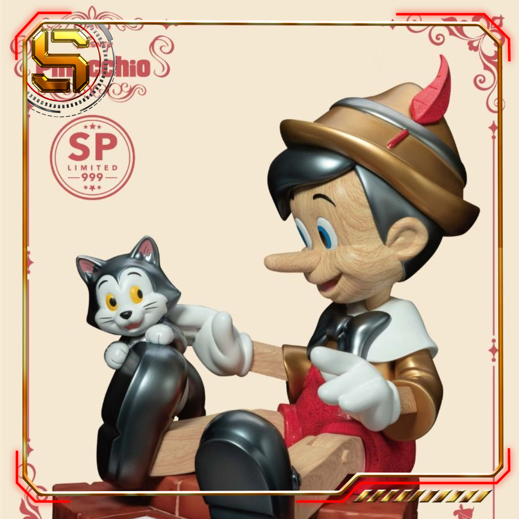 BEAST KINGDOM STATUE PINOCCHIO MC-025SP WOODEN VER MASTER CRAFT
