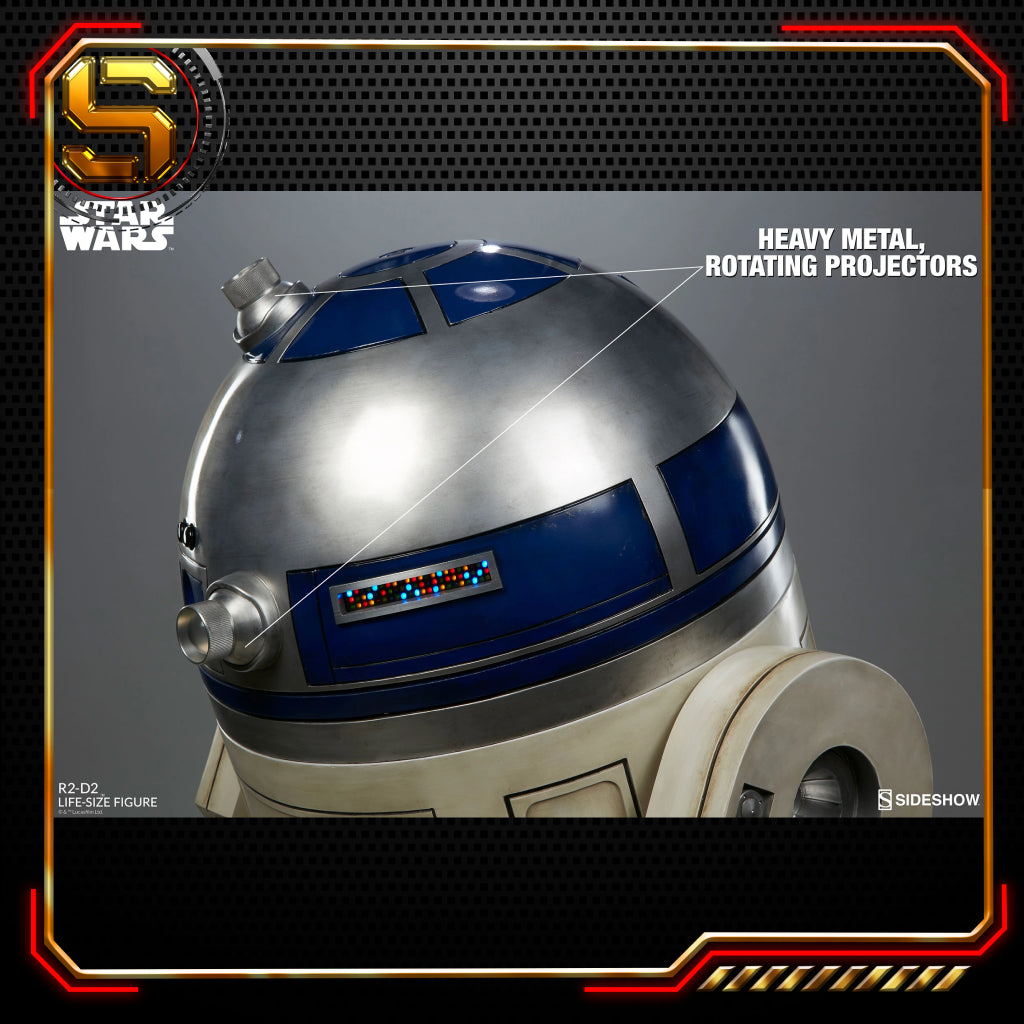 SIDESHOW STAR WARS R2-D2 LIFE-SIZE FIGURE