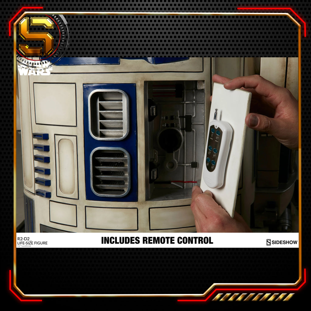 SIDESHOW STAR WARS R2-D2 LIFE-SIZE FIGURE
