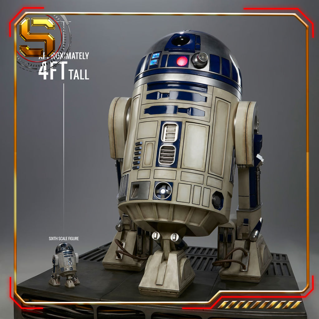 SIDESHOW STAR WARS R2-D2 LIFE-SIZE FIGURE