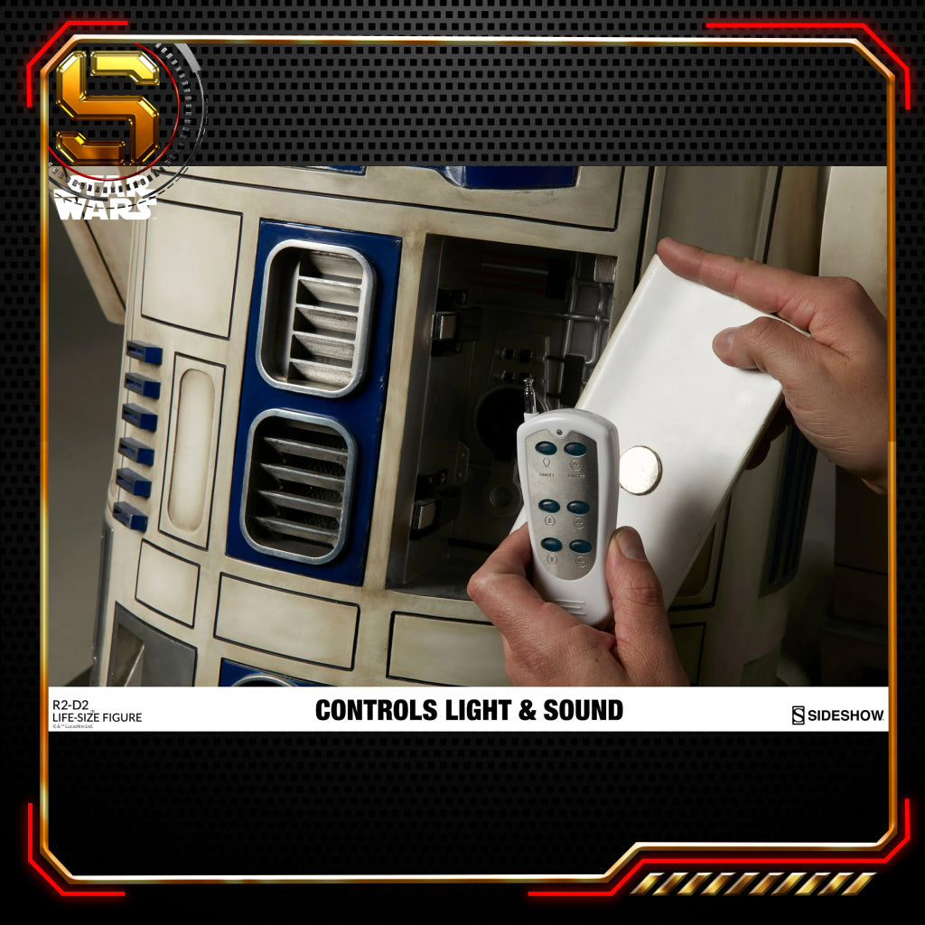 SIDESHOW STAR WARS R2-D2 LIFE-SIZE FIGURE