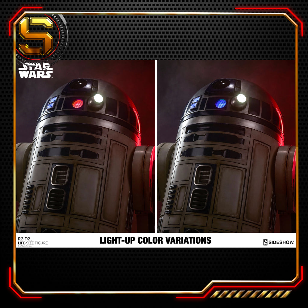 SIDESHOW STAR WARS R2-D2 LIFE-SIZE FIGURE