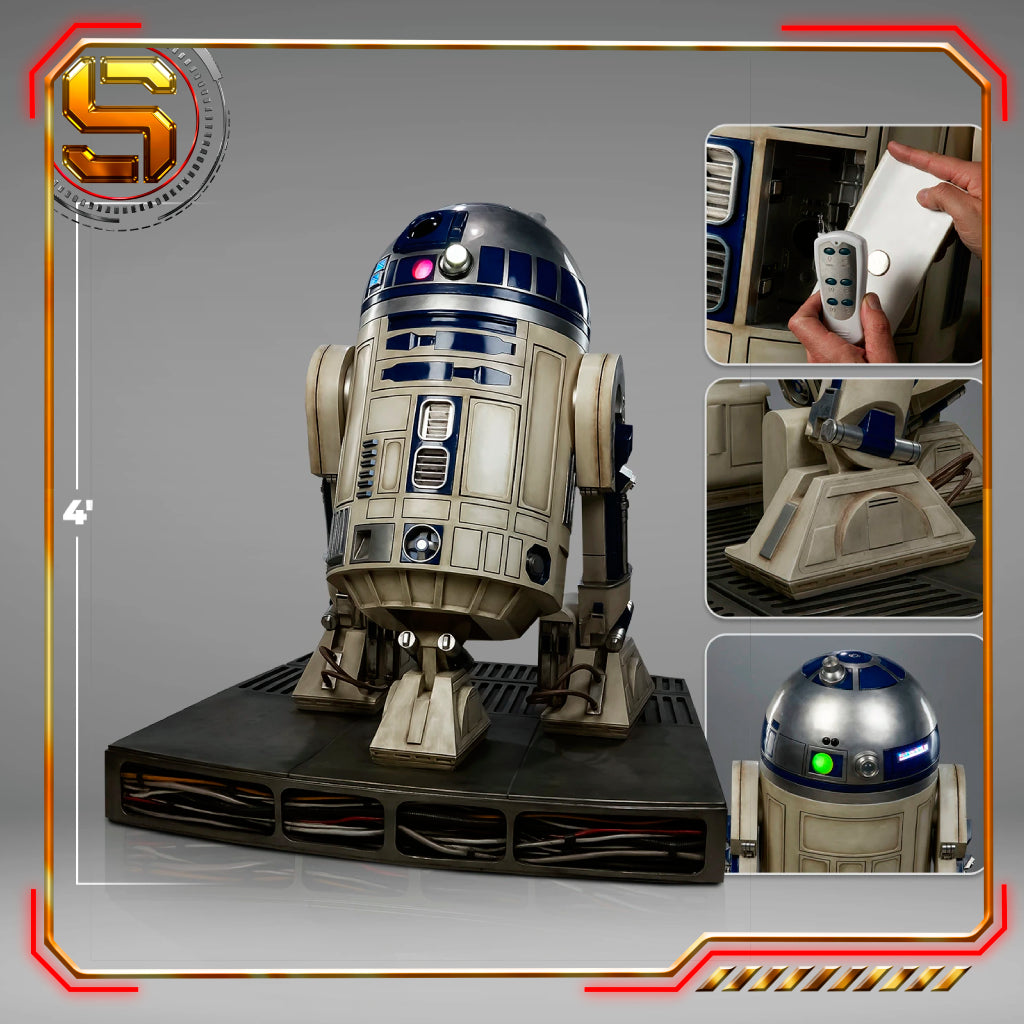 SIDESHOW STAR WARS R2-D2 LIFE-SIZE FIGURE