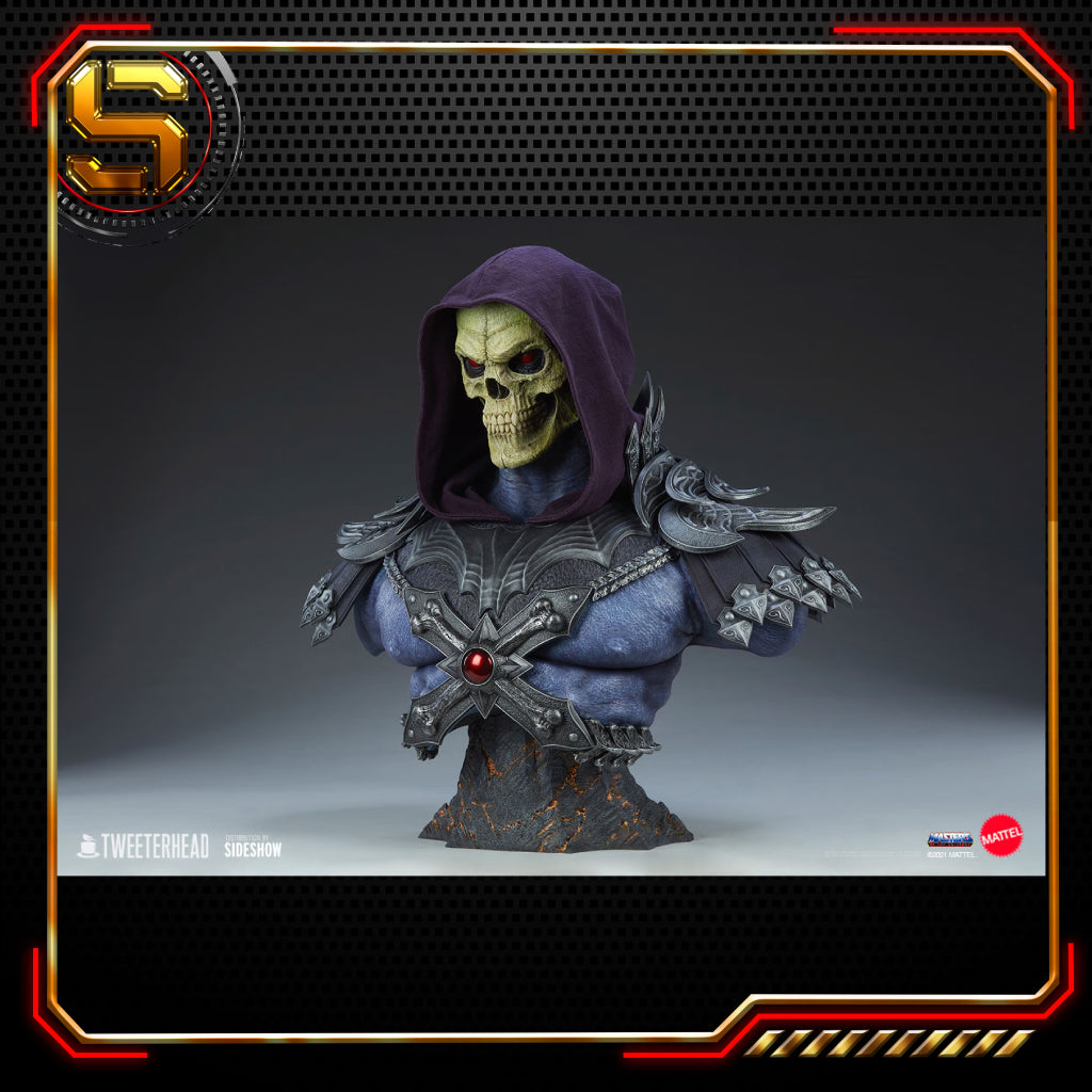 TWEETERHEAD MASTERS OF THE UNIVERSE SKELETOR LEGENDS LIFE-SIZE BUST