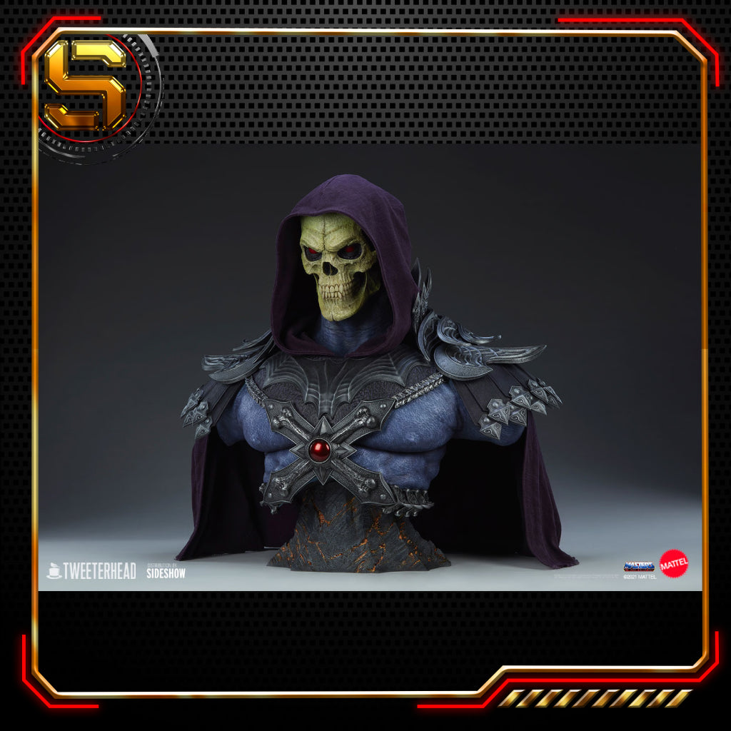 TWEETERHEAD MASTERS OF THE UNIVERSE SKELETOR LEGENDS LIFE-SIZE BUST