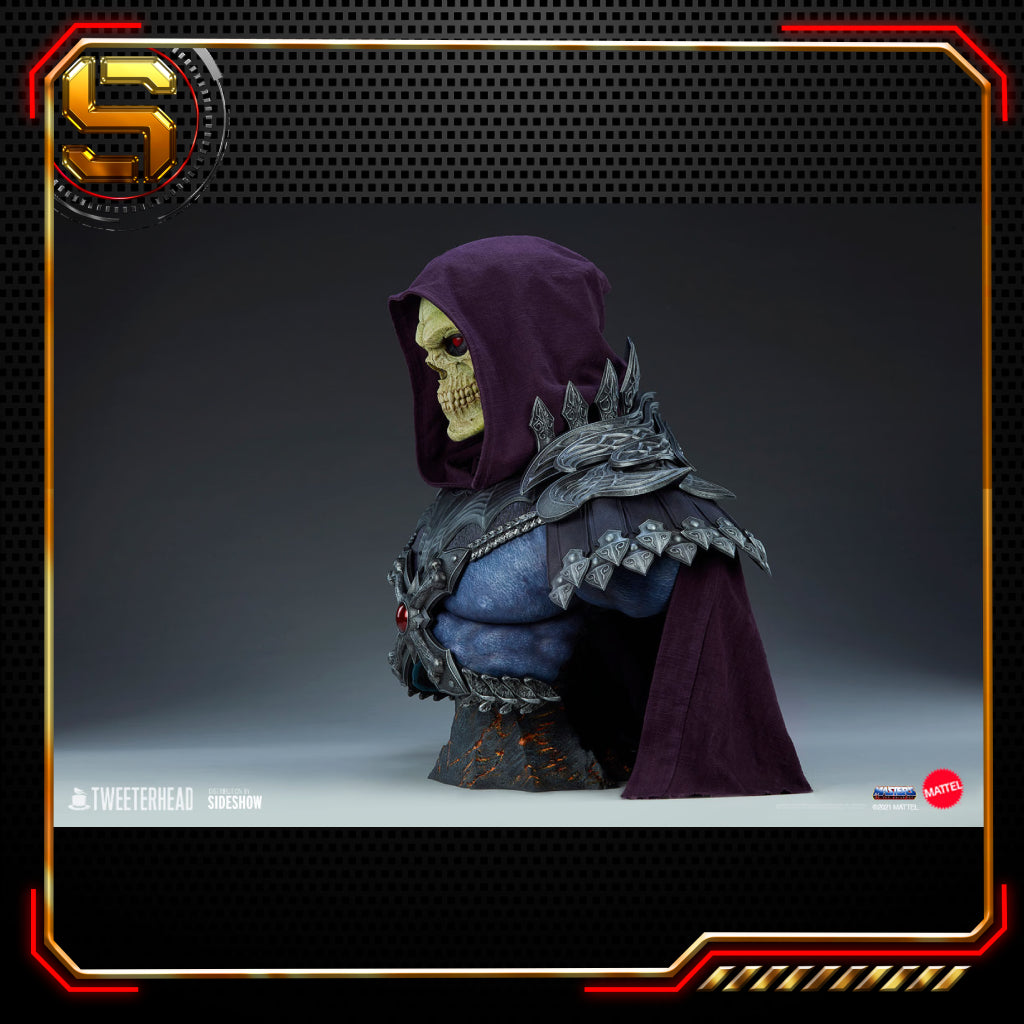 TWEETERHEAD MASTERS OF THE UNIVERSE SKELETOR LEGENDS LIFE-SIZE BUST