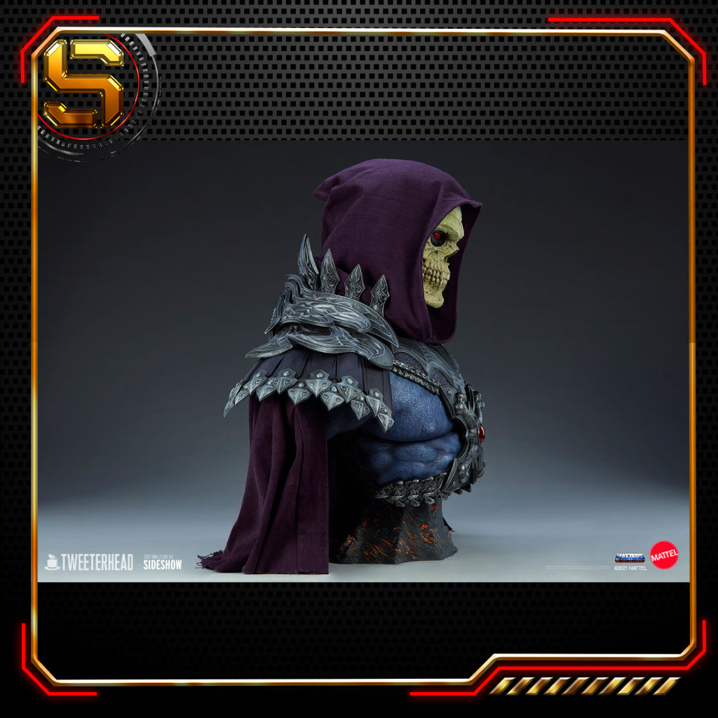 TWEETERHEAD MASTERS OF THE UNIVERSE SKELETOR LEGENDS LIFE-SIZE BUST