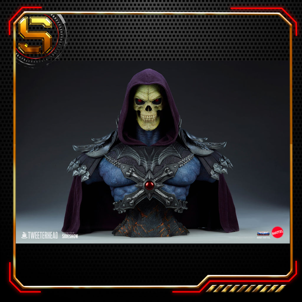 TWEETERHEAD MASTERS OF THE UNIVERSE SKELETOR LEGENDS LIFE-SIZE BUST