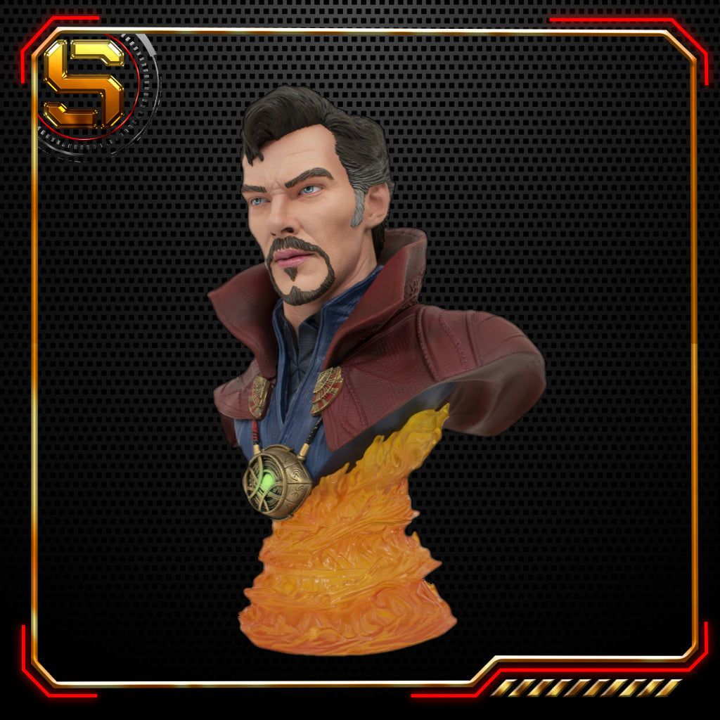 DIAMOND BUST MARVEL LEGENDS IN 3D DR STRANGE MOVIE 1/2 SCALE