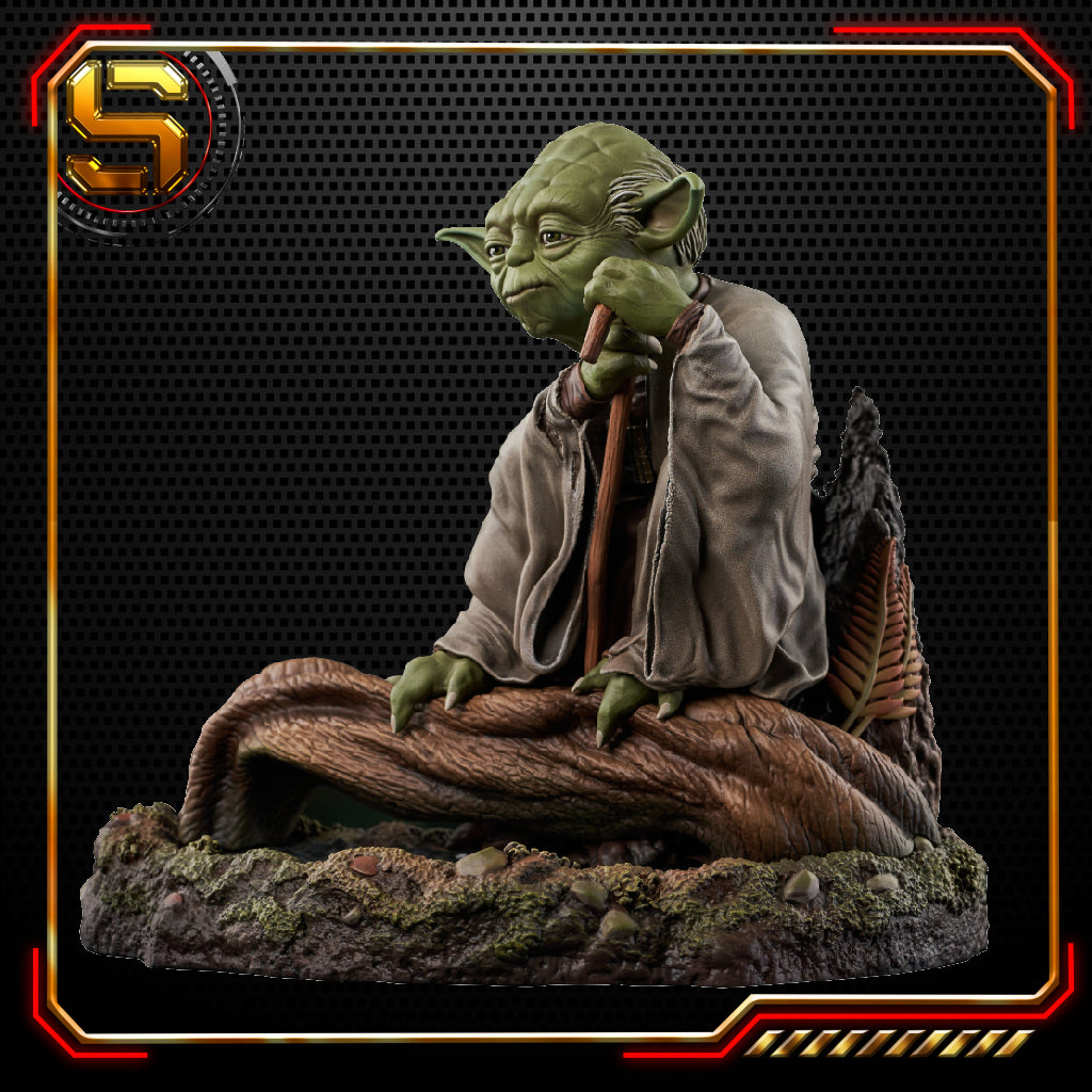 DIAMOND STATUE STAR WARS MILESTONES RETURN OF THE JEDI YODA