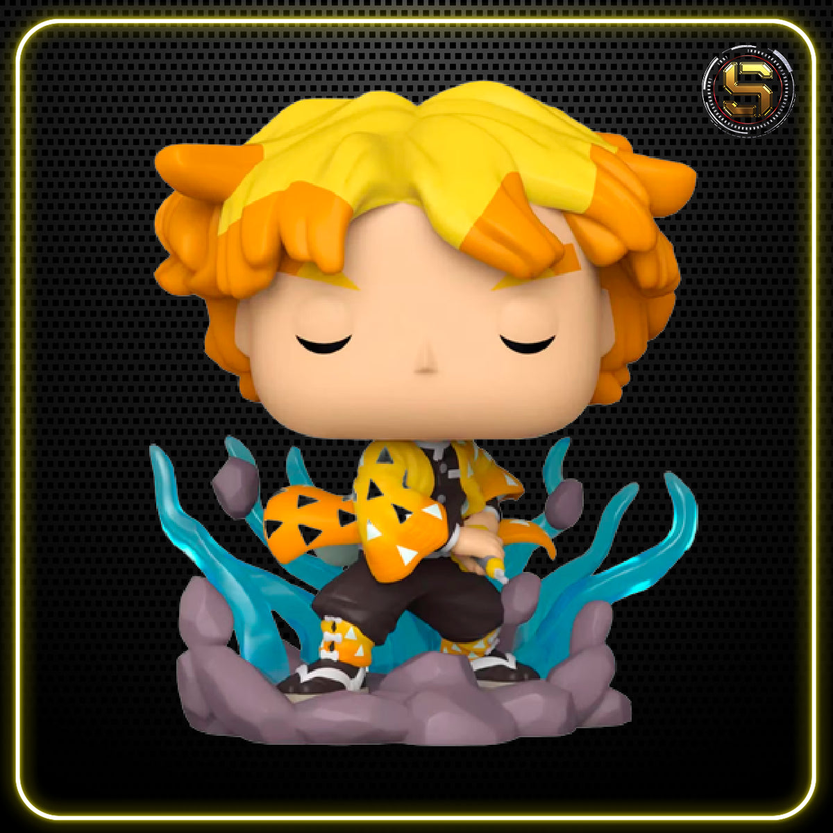 FUNKO POP ANIME DEMON SLAYER KIMETSU NO YAIBA ZENITSU AGATSUMA 987