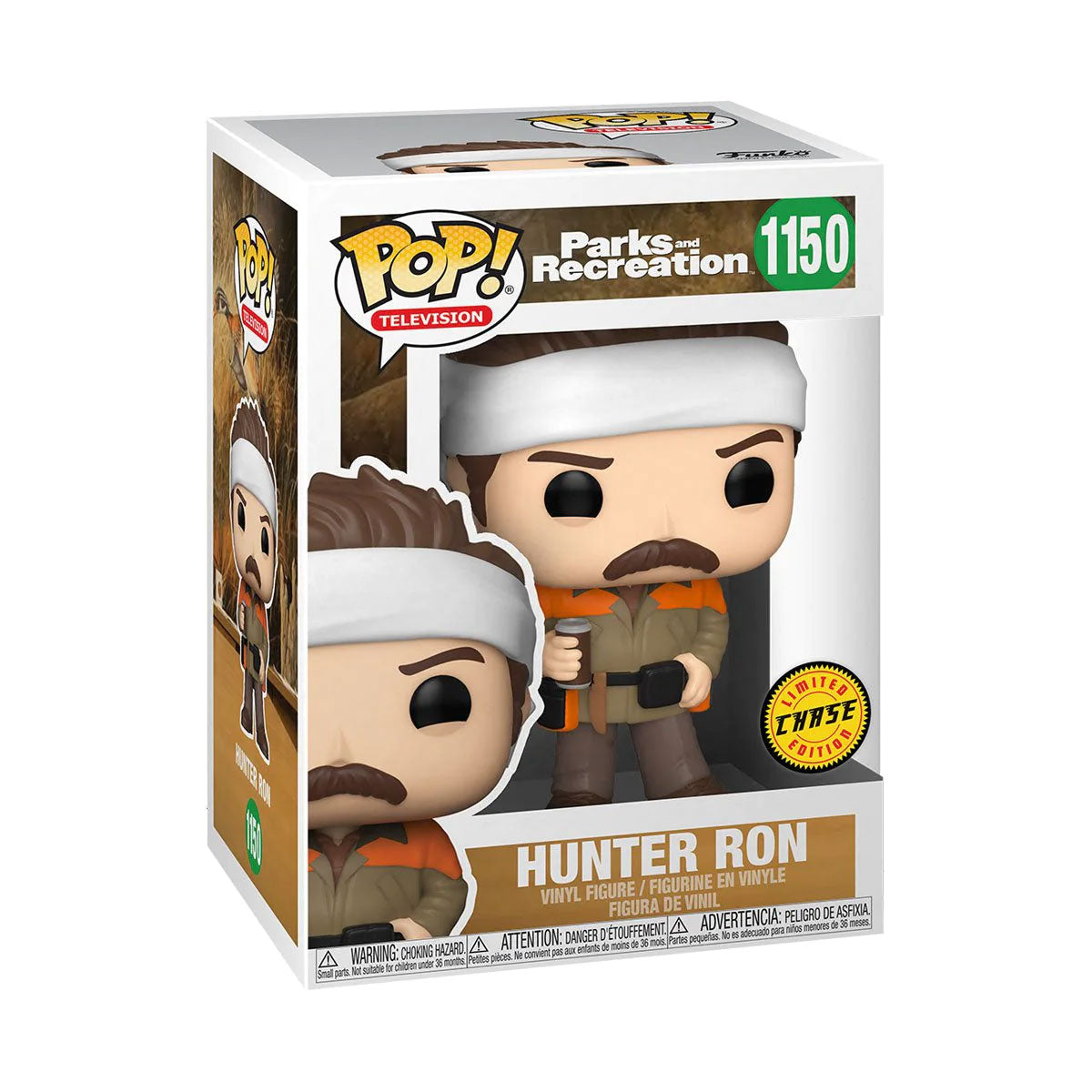 FUNKO POP TV PARKS AND RECREATION HUNTER RON CHASE  1150