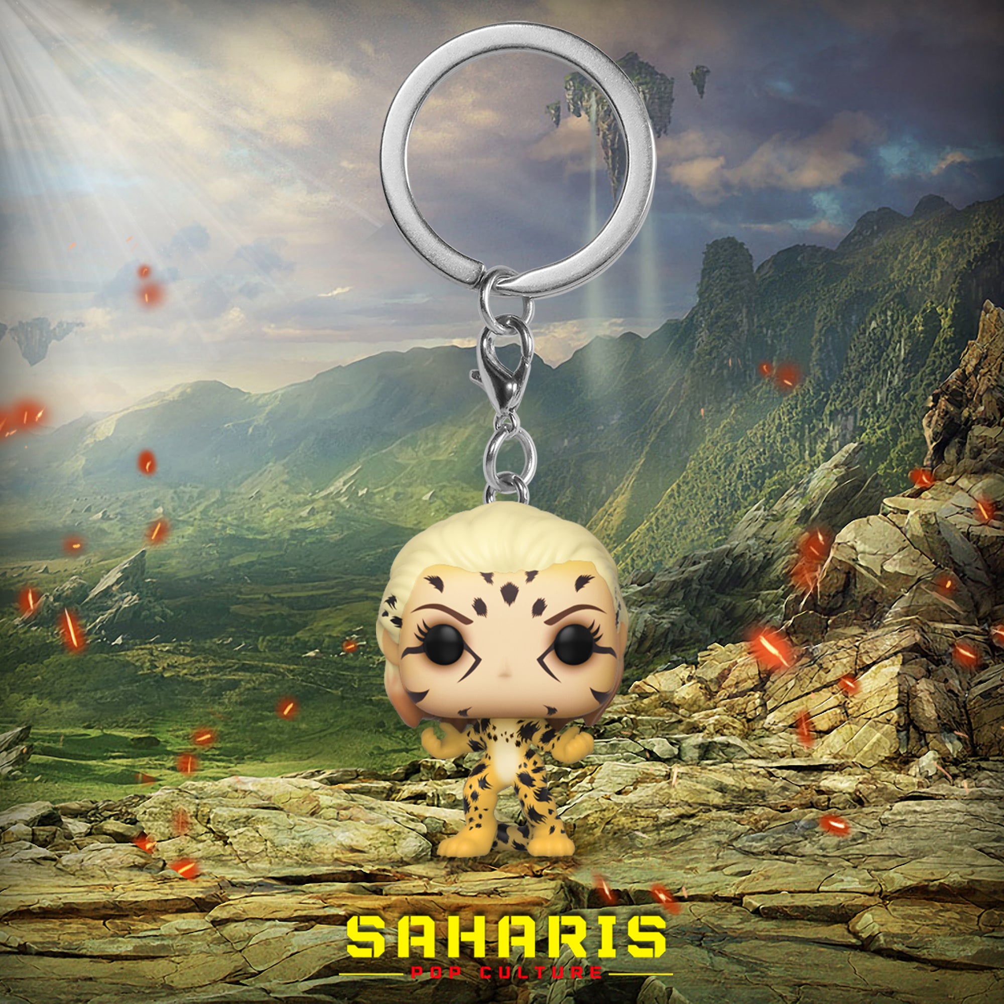 FUNKO POCKET POP KEYCHAIN DC WW84 THE CHEETAH