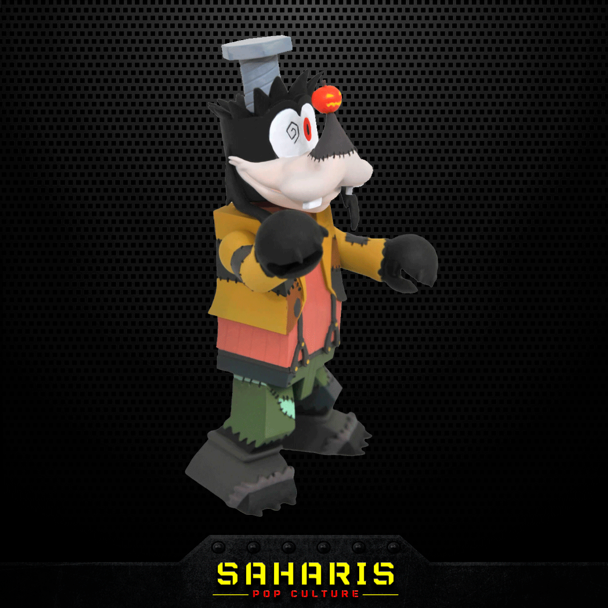 DIAMOND SELECT TOYS VINIMATES DISNEY KINGDOM HEARTS GOOFY IN HALLOWEEN