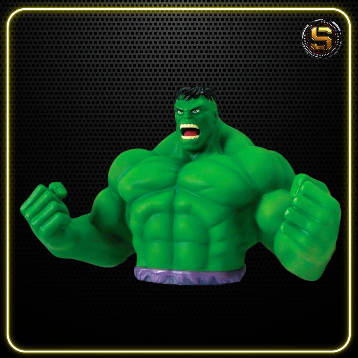 MONOGRAM BANK MARVEL HULK BUST