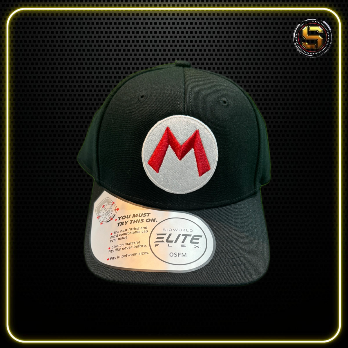 FAN ARMY GORRA SUPER MARIO M NEGRA