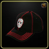 BIOWORLD FRIDAY THE 13TH JASON EMBROIDERED CONTRAST STITCH HAT