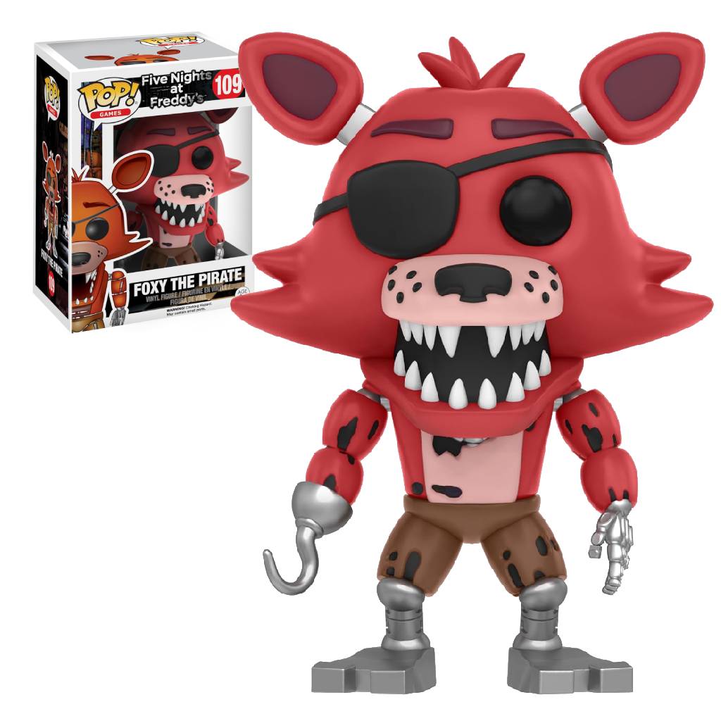 FUNKO POP GAMES FIVE NIGHTS AT FREDDYS FOXY THE PIRATE 109