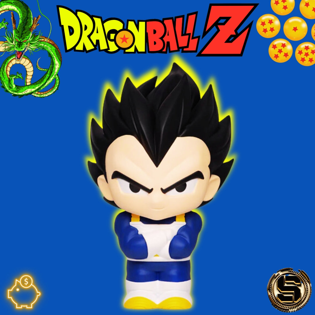 MONOGRAM ANIME DRAGON BALL Z VEGETA FIGURAL PVC BANK