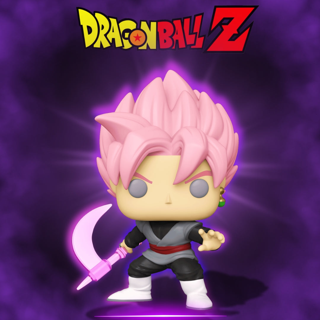 FUNKO POP ANIME DRAGON BALL SUPER SUPER SAIYAN ROSE GOKU BLACK 1284 JUMBO