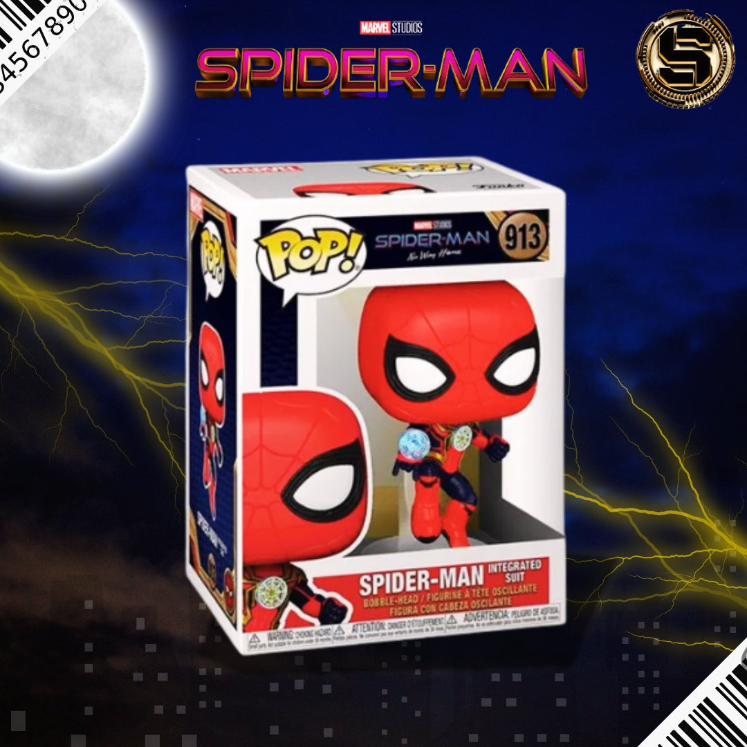 FUNKO POP MARVEL SPIDERMAN NO WAY HOME SPIDERMAN INTEGRATED SUIT 913